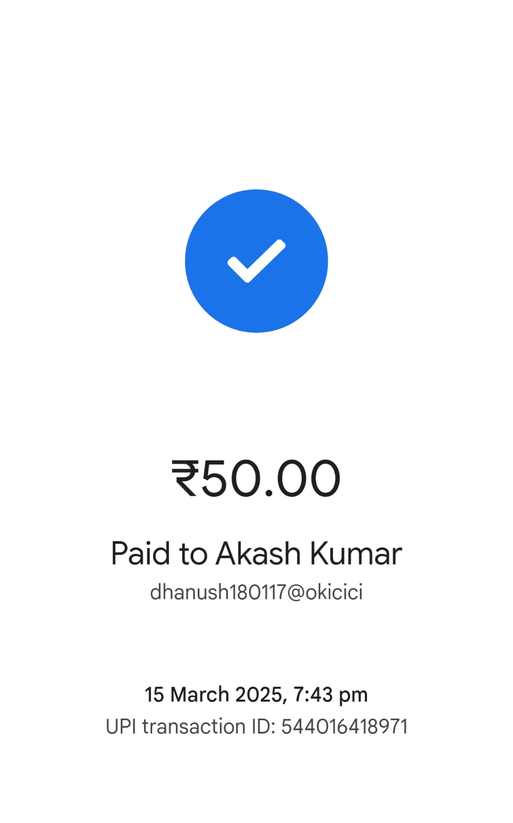 Payment Proof